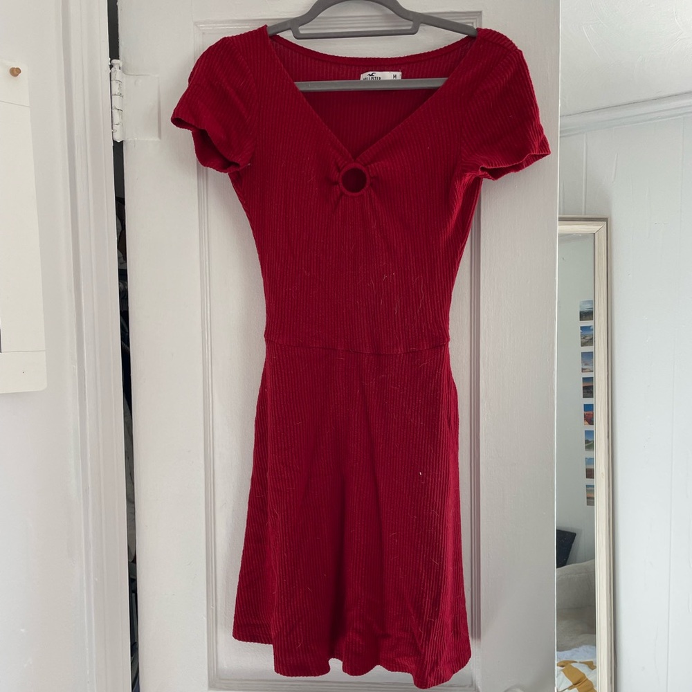Hollister Soft Red Mini Dress